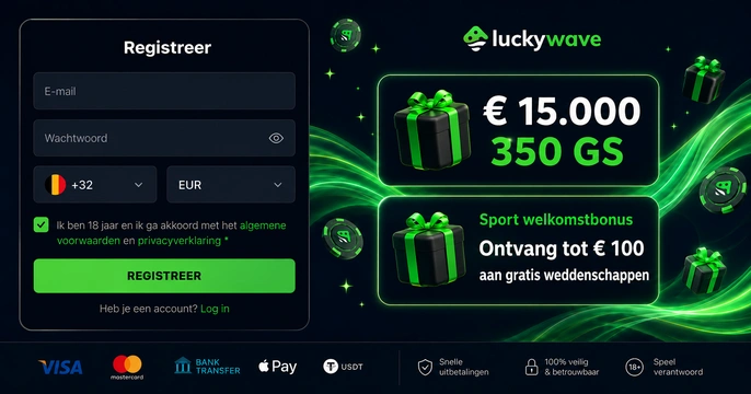 LuckyWave Registreer